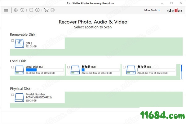 Stellar Photo Recovery破解版下载-数据恢复软件Stellar Photo Recovery Premium v10.0.0 破解版下载