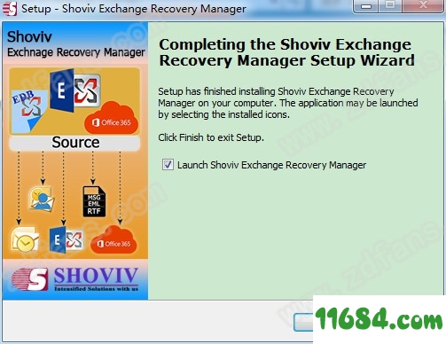 Shoviv Exchange Recovery Manager破解版下载-EDB文件恢复程序Shoviv Exchange Recovery Manager v20.1 破解版下载