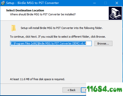 Birdie MSG to PST Converter破解版下载-格式转换工具Birdie MSG to PST Converter v6.3 免费版下载
