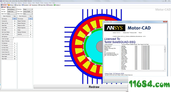 ANSYS Motor-CAD下载-电机设计工具ANSYS Motor-CAD v13.0.13 授权版下载