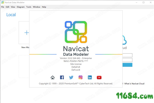 Navicat Data Modeler版下载-数据库分析管理软件Navicat Data Modeler 3 V3.0 官方版下载