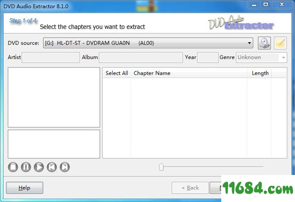 DVD Audio Extractor破解版下载-DVD音频无损提取工具DVD Audio Extractor v8.1.0 绿色破解版下载