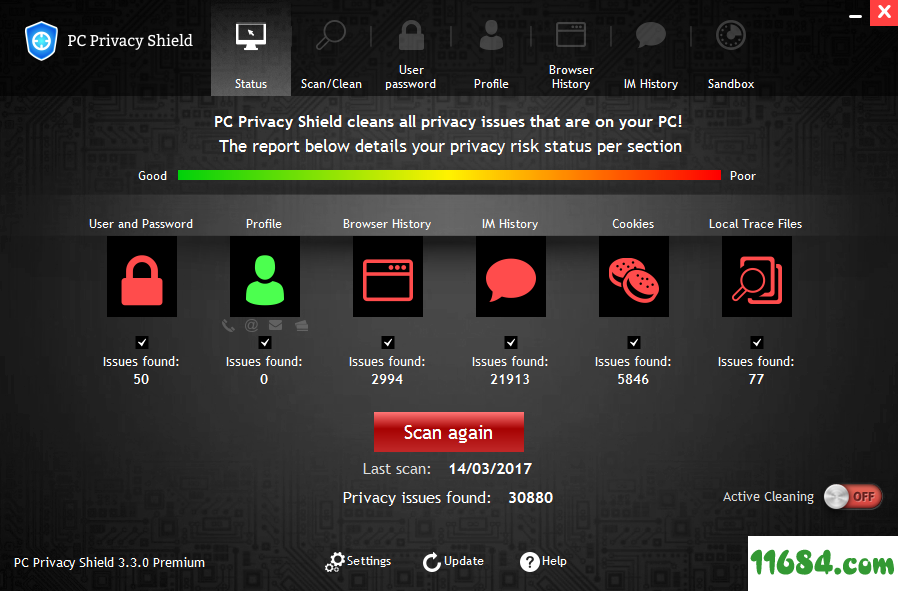 PC Privacy Shield破解版下载-PC Privacy Shield 2020 v4.4.0 中文免费版下载