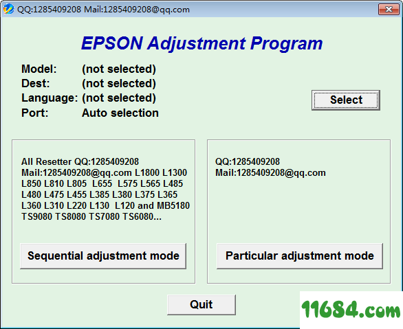 Epson Adjustment Program破解版下载-打印机清零软件Epson Adjustment Program v1.0.7 最新免费版下载