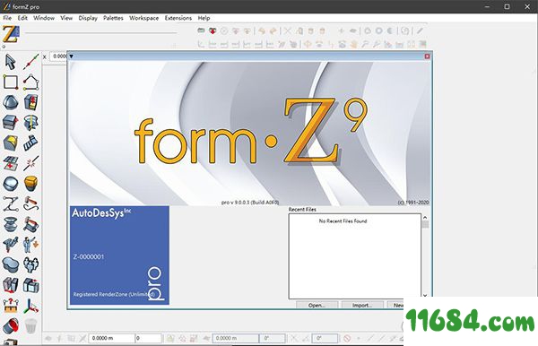 FormZ Pro 9破解版下载-3D绘图软件FormZ Pro 9 v9.0.03 中文版 百度云下载