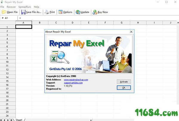 Repair My Excel下载-Excel修复工具Repair My Excel v1.1.0.71 在线免费版下载