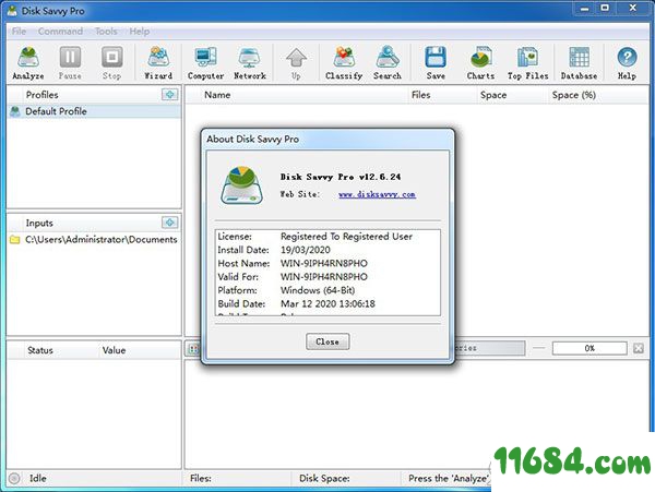 Disk Savvy Pro破解版下载-硬盘空间分析工具Disk Savvy Pro v12.6.24 中文绿色版下载