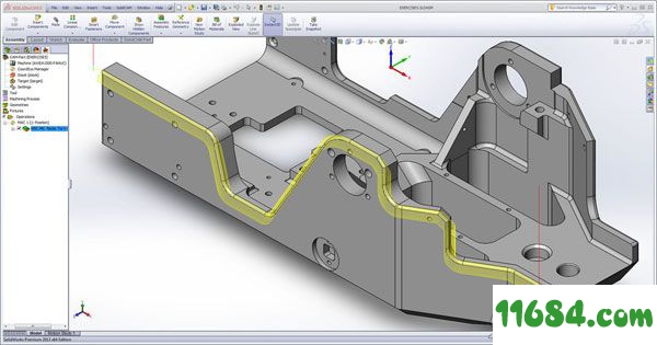 SolidCAM 2020破解版下载-SolidCAM 2020 SP0 for SolidWorks 2012-2020 Win64 中文版 百度云下载