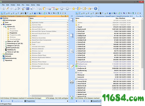 SpeedCommander Pro破解版下载-文件管理软件SpeedCommander Pro v18.50.9700 中文版下载