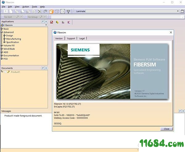 Siemens FiberSIM破解版下载-复合材料设计软件Siemens FiberSIM v17.0.0 中文版 百度云下载
