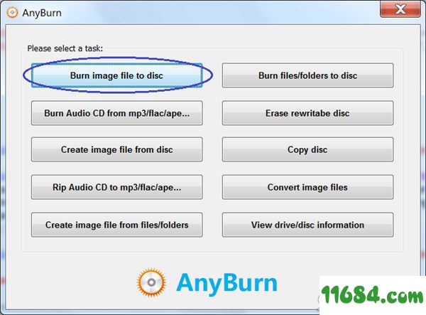 AnyBurn绿色版下载-光盘刻录软件AnyBurn v4.9 绿色版下载