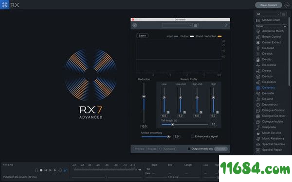 RX 7 Audio Editor Advanced破解版下载-人声提取软件iZotope RX 7 Audio Editor Advanced v7.01 绿色版下载
