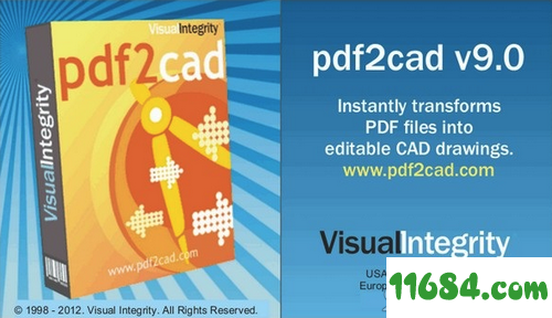PdftoCad破解版下载-pdf转CAD工具PdftoCad 9 最新版下载