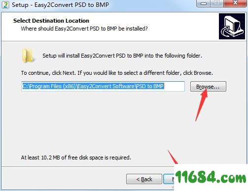 PSD to BMP破解版下载-图片格式转换工具Easy2Convert PSD to BMP v2.5 最新版下载