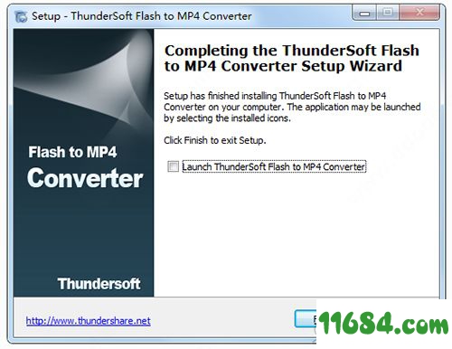 Flash to MP4 Converter破解版下载-ThunderSoft Flash to MP4 Converter v4.0.0 中文绿色版下载