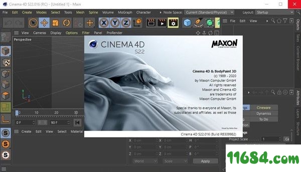 CINEMA 4D Studio破解版下载-3D制作软件Maxon CINEMA 4D Studio S22.016 Multilingual 中文破解版下载