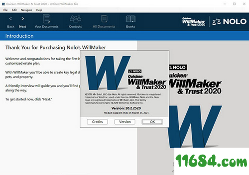WillMaker Trust 2020破解版下载-财务管理软件Quicken WillMaker Trust 2020 v20.2.2520 中文绿色版下载