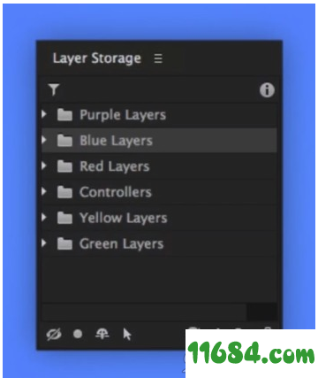 Layer Storage脚本下载-颜色分类图层管理AE脚本Layer Storage v1.2 最新版下载