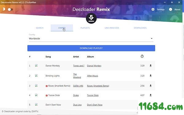 Deezloader Remix绿色版下载-无损音乐下载器Deezloader Remix v4.3.1 绿色版下载