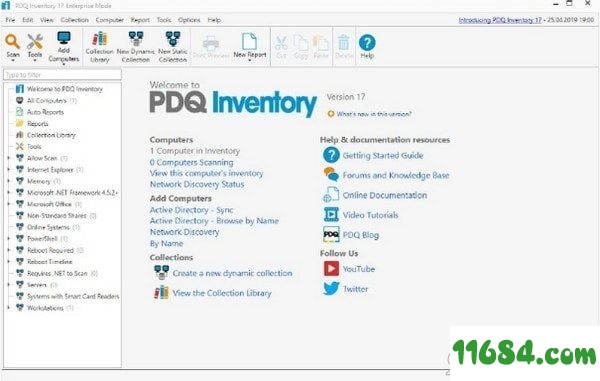 PDQ Inventory破解版下载-系统管理工具PDQ Inventory v19.0.40 中文破解版下载