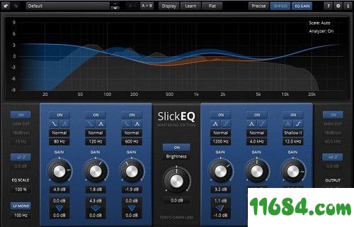 TDR SlickEQ M破解版下载-立体声均衡器TDR SlickEQ M v2.0.0 最新免费版下载