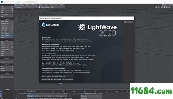 NewTek LightWave 3D破解版下载-三维动画制作软件NewTek LightWave 3D v2020.0.0 中文版 百度云下载