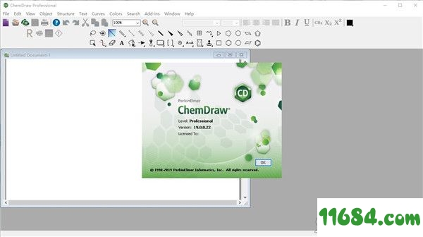 ChemDraw破解版下载-化学绘图软件ChemDraw 19 汉化版 百度云下载