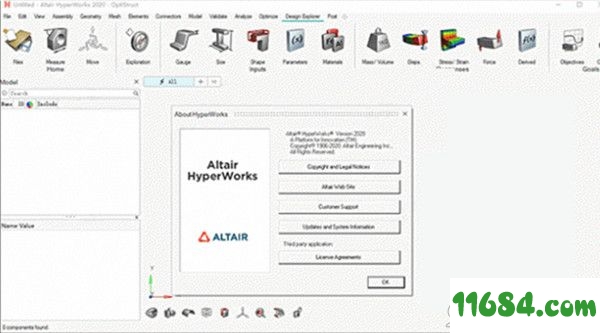 Altair HyperWorks破解版下载-3D建模软件Altair HyperWorks 2020 破解版下载