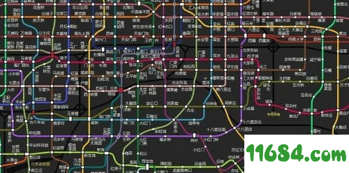 北京地铁规划图下载-北京地铁规划图2030年高清大图版下载