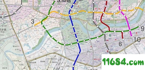 沈阳地铁规划图下载-沈阳地铁规划图2020 终极版高清图下载