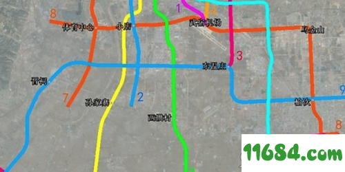 太原地铁规划图下载-太原地铁规划图 2020 完整版下载