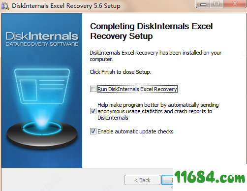 DiskInternals Excel Recovery破解版下载-DiskInternals Excel Recovery v5.6.0.0 中文版下载