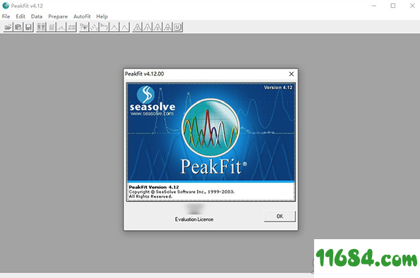 PeakFit破解版下载-分峰拟合软件Systat PeakFit v4.12 中文绿色版下载