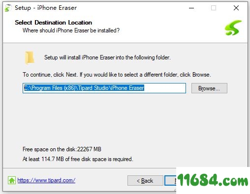 Tipard iPhone Eraser破解版下载-苹果数据删除软件Tipard iPhone Eraser v1.0.26 中文绿色版下载