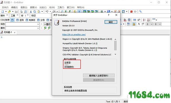 EmEditor Professional破解版下载-文本编辑器Emurasoft EmEditor Professional v20.0.0 中文版下载