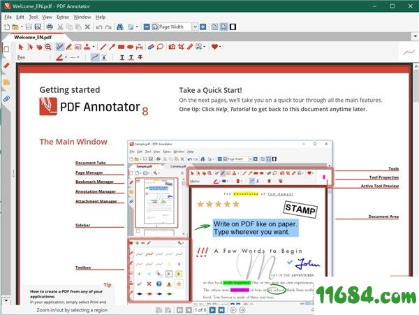 PDF Annotator破解版下载-PDF Annotator v8.0.0.801 中文破解版下载
