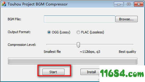 Project BGM Compressor破解版下载-背景音乐压缩工具Touhou Project BGM Compressor v1.0 绿色版下载