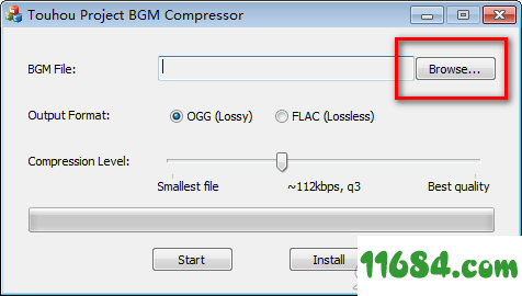Project BGM Compressor破解版下载-背景音乐压缩工具Touhou Project BGM Compressor v1.0 绿色版下载