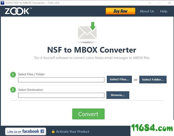 NSF to MBOX Converter破解版下载-ZOOK NSF to MBOX Converter v3.0 最新版下载