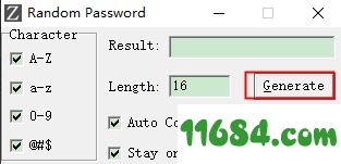 Random Password破解版下载-随机密码生成工具Random Password v3.0.0 免费版下载