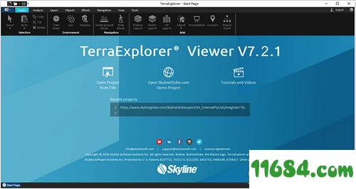 TerraExplorer Pro破解版下载-三维可视化软件TerraExplorer Pro v7.2.1.4020 中文破解版下载