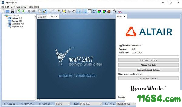 Altair newFASANT破解版下载-电磁仿真软件Altair newFASANT v6.2.10 免费版下载