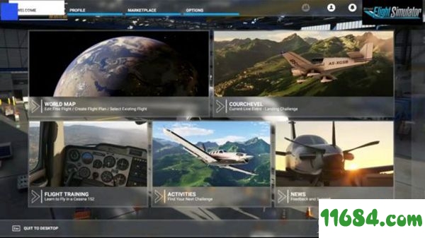微软飞行模拟下载-微软飞行模拟2020 v1.0 中文版百度云 下载