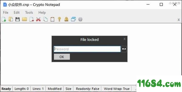 Crypto Notepad破解版下载-笔记加密软件Crypto Notepad v1.6.7 最新版下载