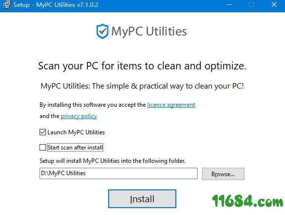 MyPC Utilities免费版下载-系统优化清理MyPC Utilities v7.1.0.2 最新免费版下载