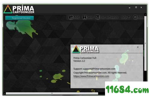 Prima Cartoonizer便携版下载-一键照片卡通化Prima Cartoonizer v2.2.0 英文便携版下载