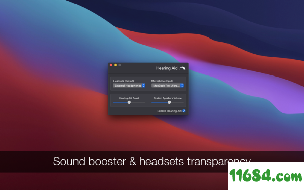 Hearing Aid下载-音量调节器Hearing Aid for Mac v1.1.0 最新版下载