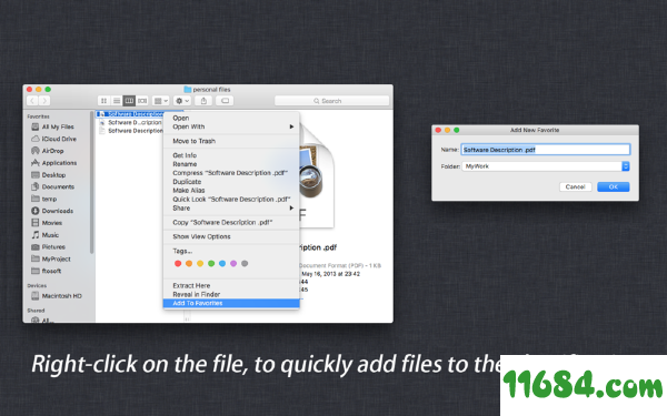 File Favorites下载-文件分类管理软件File Favorites for Mac v2.2 最新版下载