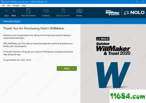 Quicken WillMaker & Trust免费版下载-遗书遗产管理软件Quicken WillMaker &amp; Trust v20.3.2521 免费版下载