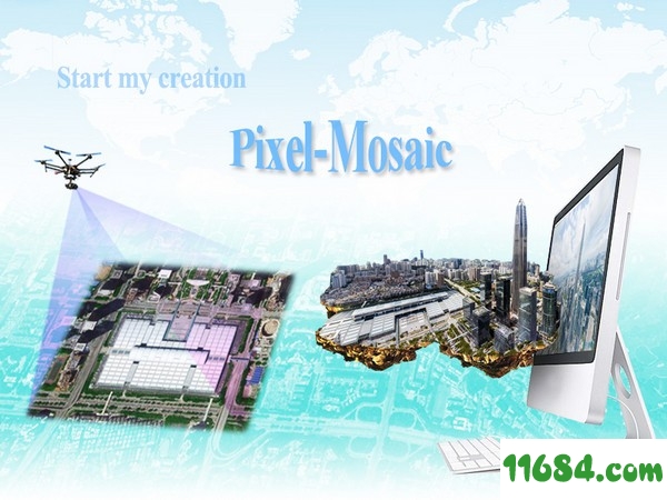 Pixel-Mosaic免费版下载-航空影像处理系统Pixel-Mosaic v1.1.5 zx 免费版下载